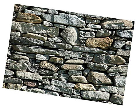 Dickly Aquarienrückwand, Selbstklebend, Meerwasser, 6 Größen, Steinwand, 76 x 46 cm