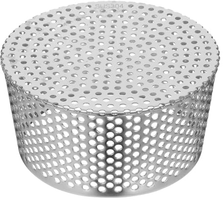 MAGICLULU Stainless Steel Gutter Guard Mesh Roof Drain Cover with Efficient Drainage and Blocks Small Animals, Sturdy Dome Floor Drain Cover for Courtyard and Outdoor Use