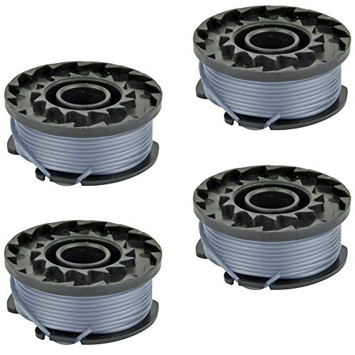 SPARES2GO Spool Line Feed for Spear & Jackson CLGT2425H Strimmer Trimmer (Pack of 4)