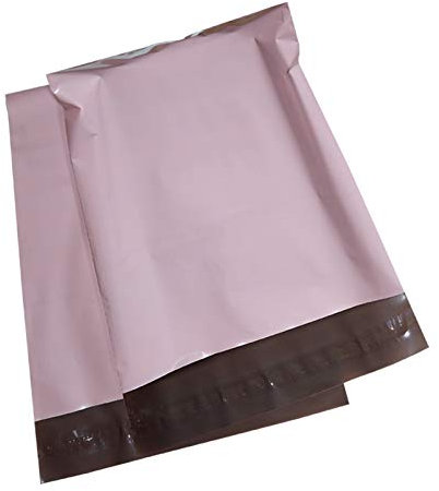 YGLONG Versandbeutel 100 stücke Helle Rosa Mailer Selbstklebende Versand Versandpaket Mailer Postumschläge Taschen Kurieraufbewahrungstaschen Versandbeutel Plastik FüR Kleidung