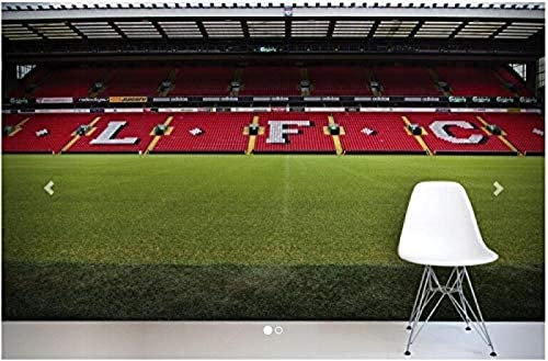XLMING 3D Stereoscopic Wallpaper Anfield Liverpool Kids Room Living Room Tv Wall Painting-300cm×210cm
