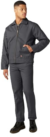 Dickies Unlined Eisenhower Jacket, CHARCOAL, L RG