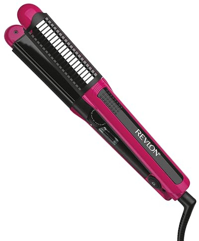 REVLON Perfect Match Flat Iron - 2-in-1 Hair Straightener and Curling Iron, Triple Oil-Infused Helps Reduce Heat Damage & Restore Hair's Natural Moisture & Shine