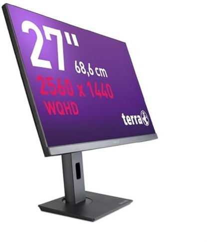 Terra LCD/LED 2772W PV Nero Monitor con USB-C DisplayPort HDMI 27 diagonale schermo 2560 x 1440 (WQHD) Risoluzione dello schermo IPS Pivot VESA