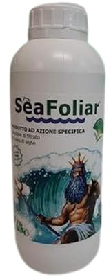 SeaFoliar, Soluzione di Filtrato di Alghe Ascophyllum Nodosum, Effetto Biostimolante, autorizzato agricoltura biologica 1 L