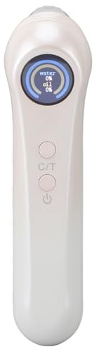 Tester per Olio D'acqua per la Pelle, Monitor e Analizzatore di Idratazione, Misuratore di Precisione Digitale per il Corpo del Viso con Programma di Test Automatizzato per la
