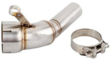 Exhaust Pipe Silencer Pipe Motorcycle Exhaust Muffler Catalyst Delete And Link Pipe For 390 For Adventure 2020 2021 Exhaust With Muffler(Pre Decat Pipe)