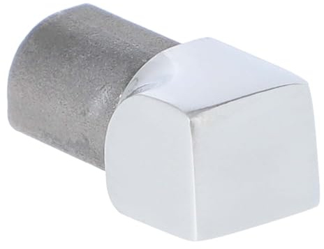 Innenecke für Fliesenschiene, Fliesenprofil, Rundkantenprofil, Edelstahl (V2A) glänzend, 12,5 mm Höhe