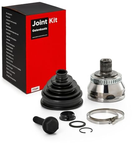STARK SKJK-0200001 Kit de tête de cardan Avant Droite Avant Gauche avec matériel de montage/fixation avec machon Compatible avec AUDI A4 B7 Avant 8ED