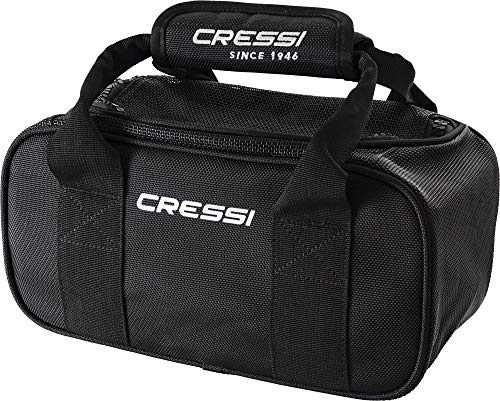 Cressi dal 1946 - Libra Borsone Impermeabile da Sub Borsa Porta zavorra Resistente per Subacquea apnea e Sport Acquatici in Tessuto Denier Rinforzato con Manico Imbottito e Doppia Cerniera