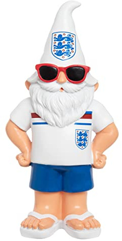 FOCO Offically Licenced England Retro Classic 1982 Football Shirt Garden Gnome