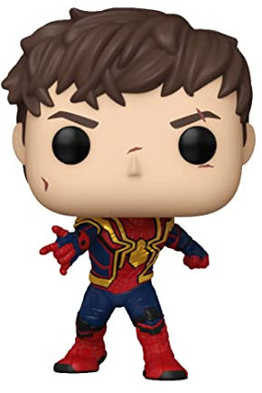 Funko 68367 Pop! Marvel: Spider-Man No Way Home - Spider-Man (Unmasked Exclusive) #1169