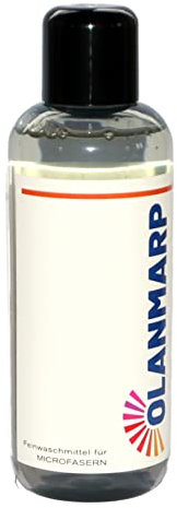 Lessive délicate microfibre Olanmarp concentrée – lessive liquide pour lavage à la main et en machine, vêtements de sport, lingerie, linges et textiles en microfibres(240 ml, sans filet à linge)