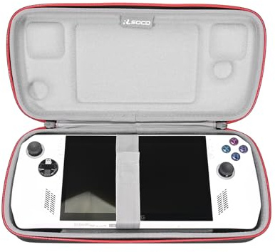 RLSOCO Custodia rigida per ASUS ROG Ally 7 pollici 120Hz Gaming Handheld & Accessori Adatto per console portatile, base console, caricabatterie, cavo di ricarica, ecc (solo custodia)
