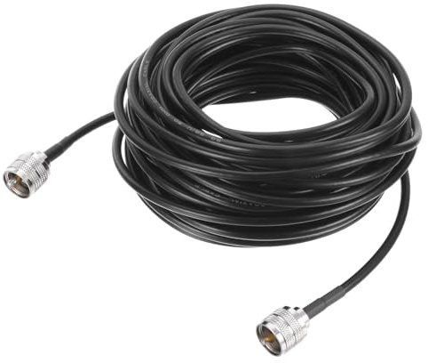 QUARKZMAN Cavo Coassiale RF RG58 UHF Maschio a UHF Maschio Cavo Antenna 98,4 Piedi