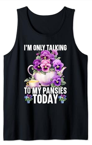 Pansy Seeds for Planting Pansy Flower Seeds Pansies Tank Top