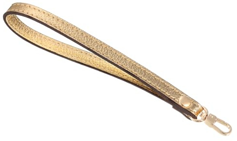 QUARKZMAN Cinturino Polso Pelle 7.48 Cordino Polso Pelle Bronzo Oro