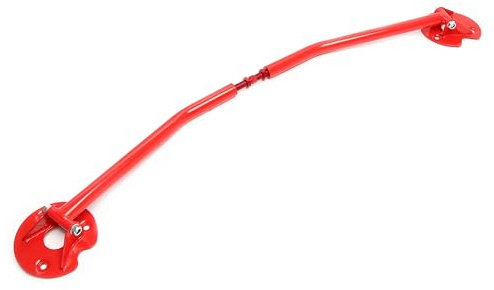 TA Technix Domstrebe verstellbar aus Stahl für die Vorderachse in der Farbe rot, eintragungsfrei, Art.-Nr. SDSBM30