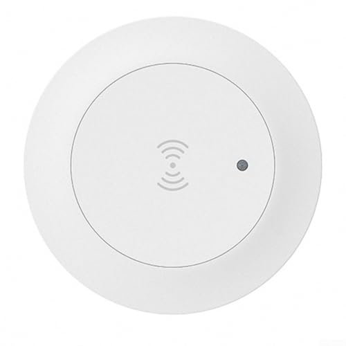 Capteur de présence humaine ZigBee - Contrôle intelligent de l'éclairage - Portée de 6 m - Angle de détection de 120° - AC 95-250 V - Sortie 2 A - Système de sécurité domestique sans fil - Température