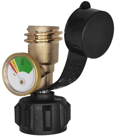 Gas Level Indicator: Propane Pressure Gauge Gauge Gauge Propane Cylinder Pressure Gauge Leak Detector for 5-40 Lb Cylinders