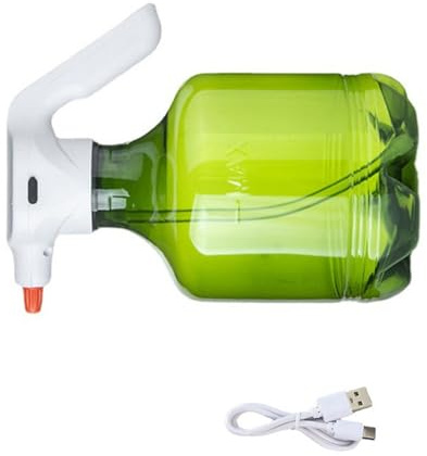 Itkcozcg Pulverizador de agua eléctrico de 3 litros de capacidad para jardinería, rociador automático, cuenta con boquilla antiobstrucción y rociador de agua automático de carga rápida para plantas
