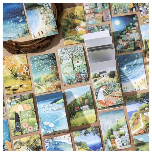 200Pcs Scrapbook Zubehör Sticker,Spring Washi Aufkleber für Scrapbooking