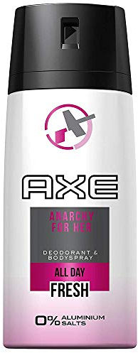 AXE Desodorante Spray Anarchy for Her sin aluminio 150 ml, 3 Pack (3 x 150 ml)
