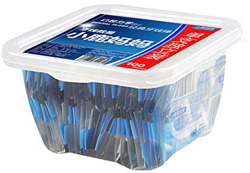 Fawn mum Zahnseide-Stick, einzeln verpackt, Zahnreinigung, Box (100 Stück)