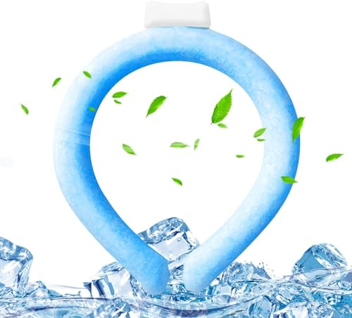 Acunny Neck Cooling Tube, Cooling Ring,Summer Multipurpose Cooling Ring | Body Cooling Products, PCM Cooling Neck Wrap For