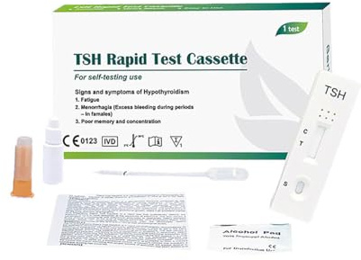 Test TSH – Test thyroïdien sous-actif – Vérifiez votre niveau de TSH à la maison