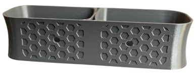 Universal Schuhhalter für Camper, platzsparender Schuhorganizer für Wohnmobile, Garagen oder Enge Räume, robuster Schuhregal Made in Germany (Schiefergrau)