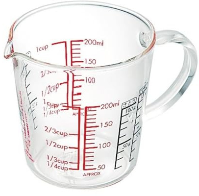 Hario Measuring Cup Wide 200 (CMJW-200)