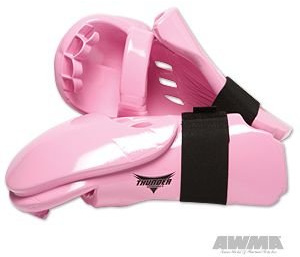 PROFORCE Thunder Double Layered Punches Karate Sparring Gloves - Pink - Medium