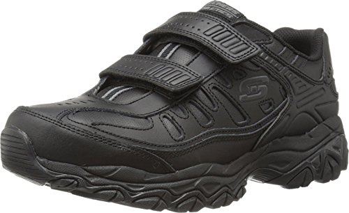 Skechers Men's Afterburn Memory Fit - Final Cut, Black, 9.5