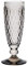 Villeroy & Boch Boston Coloured Copa de Cava, 150 mililitros, Cristal, Gris, 16.3x6x6 cm, 1 Pieza