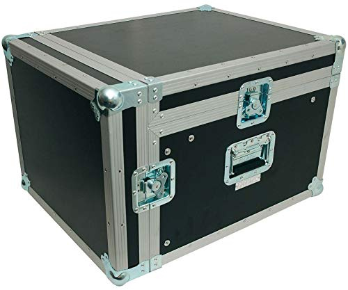 Tego Pro 27112p Winkelrack 7/12 HE PROFI - 19 Kombi Case 12 HE oben / 7 HE unten, L-Rack, DJ Rack