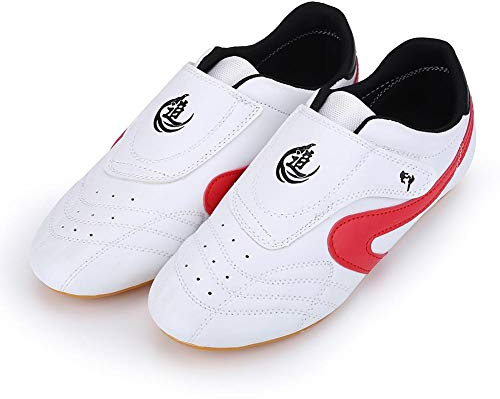 Taekwondo Shoes, Martial Arts Sneakers for Men Women, Breathable Lightweight Boxing Shoes, for Training Competition, Durable Flexible Sole, Unisex