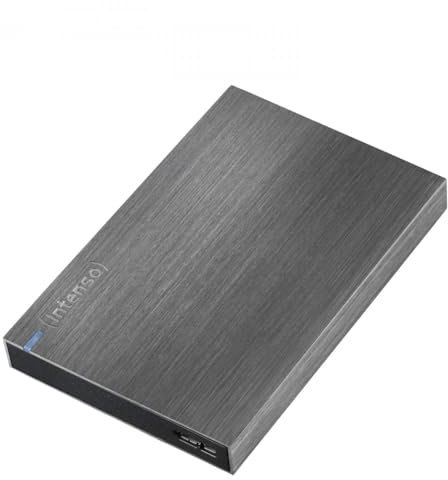 Intenso 6028680 Memory Board Portable Hard Drive 2TB, tragbare Externe Festplatte 2TB - 2,5 Zoll, 5400rpm, 8MB Cache, USB 3 anthrazit