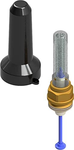 SBK Durchflussmesser blau 0,4-2,3 l/min (25-135 l/h) mit plombierbarer Abdeckkappe für Heizkreisverteiler 3000 und Universalverteiler 3000