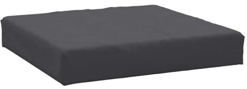 vidaXL Palettenkissen Anthrazit 60x60x9,5 cm Oxford-Gewebe