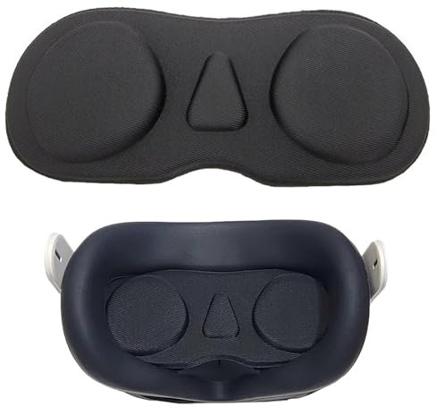 Raheem VR Objektivschutz Objektivabdeckung Kompatibel mit Quest 3 Linsenschutz für Quest 3 Quest2 Pico4 Vision Pro Premium-Schwamm