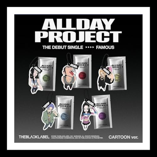 (Cartoon Ver.) ALLDAY PROJECT [FAMOUS] The Debut Single Album (BAILEY Ver.)