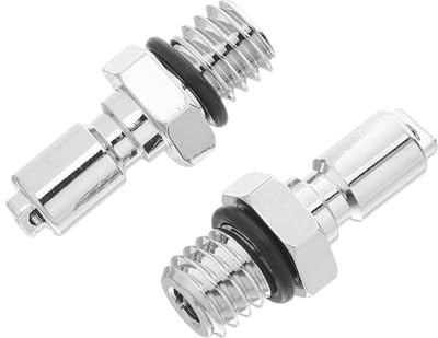 TOYANDONA 2pcs Quick Release Scuba Valve Adapter Thread High Pressure Diving Hose Connector for Professional Beginner Divers Portable Lightweight Air Coupler for Diving Equipment Repair