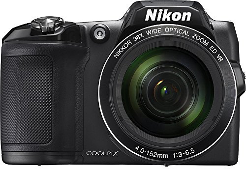 Nikon COOLPIX L840 Digital Camera with 38x Optical Zoom and Built-in Wi-Fi (Black) (Renewed)