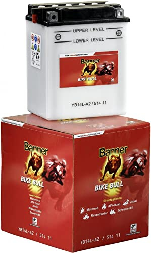 Banner 512 13 Akku Motorrad Bike Bull