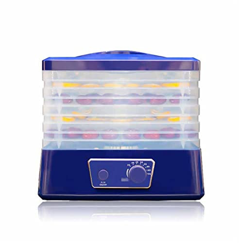 Déshydrateur alimentaire Mac, séchoir à 5 plateaux avec minuterie réglable numérique et séchoir à contrôle de température, séchoir 345 W pour fruits, boeuf séché, herbes, aliments pour animaux d