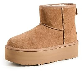 UGG Damen Classic Mini Platform Winter, Boots, Brown, 40 EU