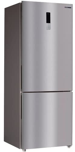 INFINITON FGC-78XA - Frigorífico Combi, Inox, Alto 185cm, Diseño EXTRA SPACE, Ancho especial 70cm, No Frost, Luz LED, Clase A++/E