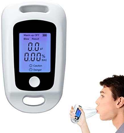 Voiakiu Alcoholímetro Alcohol | Alcoholímetro portát USB | Detector Aliento Alcohol para automóvil y hogar, Pantalla Alta definición