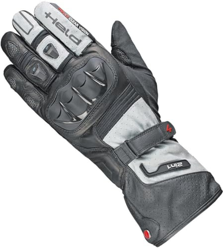 Held Air'N Dry II Lange Handschuhe aus Leder/Textil – Gore-Tex – wasserdicht